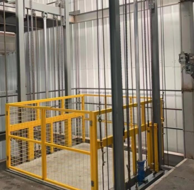 江门导轨式升降机一般加工周期